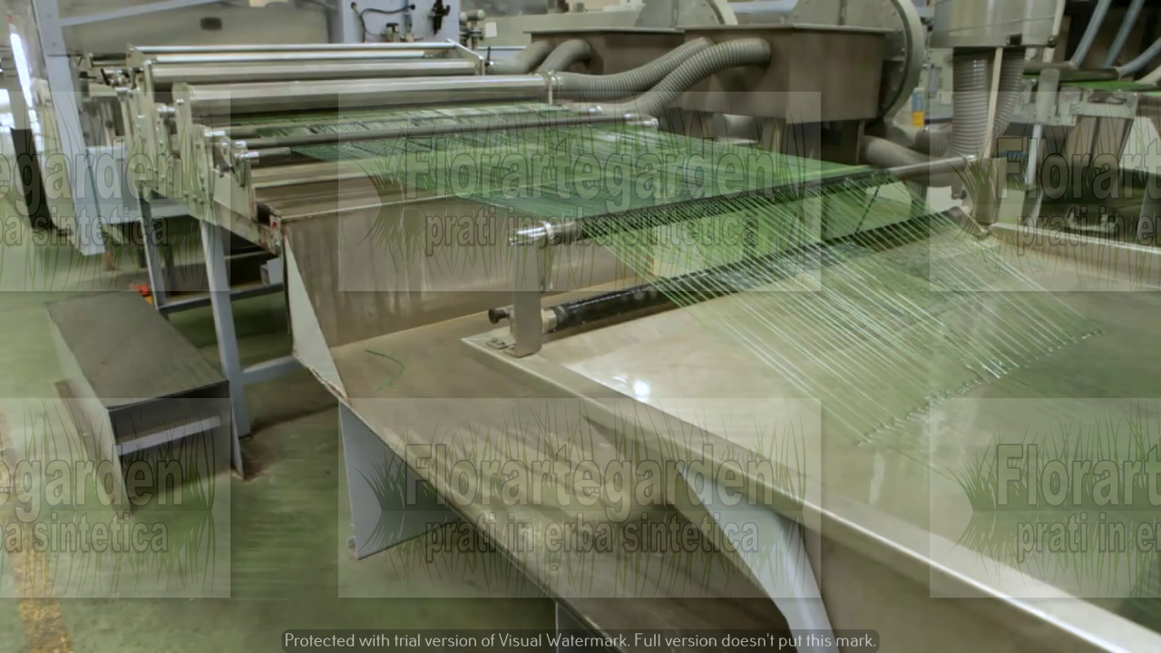 Erba sintetica produzione del filato Produzione filato erba sintetica